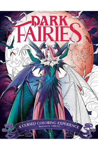 Image of Dark Fairies Coloring: A Cursed Coloring Experience