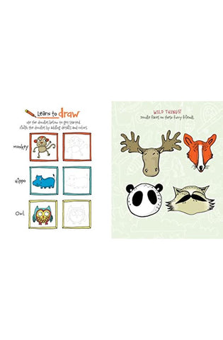 Image of Active Minds - Daring Doodles Activity Book - Oodles of Doodles to Spark Your Imagination