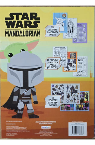 Image of Star Wars the Mandalorian Coloring and Activity Book