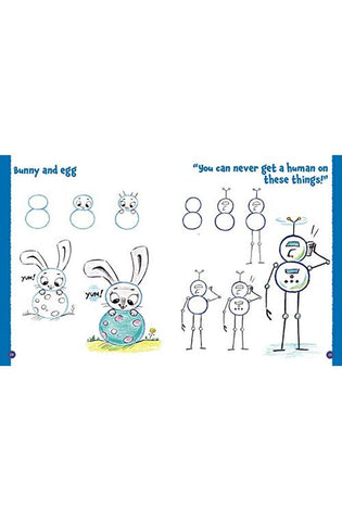 Image of Drawing Cartoons from Numbers and Letters