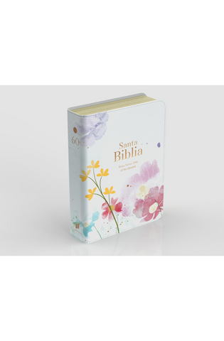 Image of Biblia RVR 1960 Compacta Letra Grande 11 puntos Símil Piel Azul Claro