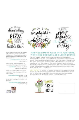 Image of Hand Lettering for Laughter: Gorgeous Art with a Hilarious Twist