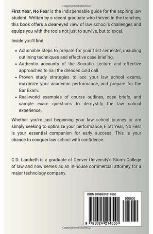 Image of First Year, No Fear: Law School Made Easy