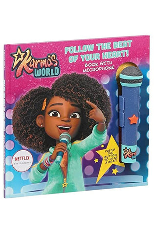 Image of Karma's World: Follow the Beat of Your Heart: Book with Microphone
