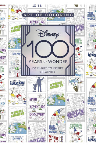 Image of Art of Coloring: Disney 100 Years of Wonder: 100 Images to Inspire Creativity