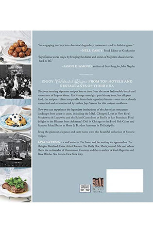 Image of The Book of Lost Recipes: The Best Signature Dishes From Historic Restaurants Rediscovered