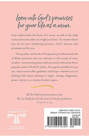 Image of Bible Promises for Moms: Inspirational Verses of Hope & Encouragement for Christian Mothers