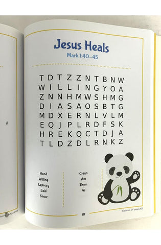 Image of The Bible Sight Words Search Book