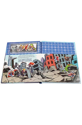Image of Marvel Super Hero Adventures: Captain Marvel and the Epic Clash (Magnetic Hardcover)