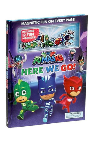 Image of PJ Masks: Here We Go! Magnetic Hardcover