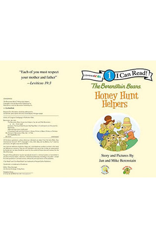 Image of The Berenstain Bears: Honey Hunt Helpers (I Can Read! / Good Deed Scouts / Living Lights)