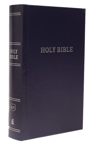 Image of KJV, Pew Bible, Hardcover, Blue, Red Letter, Comfort Print: Holy Bible, King James Version