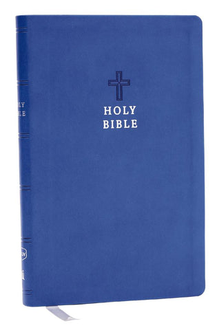 Image of NKJV Holy Bible, Value Ultra Thinline, Blue Leathersoft, Red Letter, Comfort Print