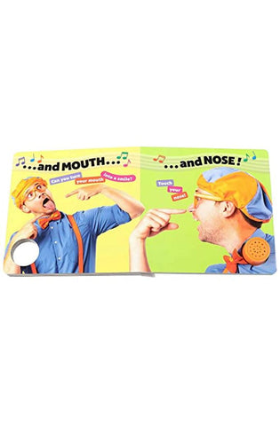 Image of Blippi: Head, Shoulders, Knees, and Toes (1-Button Sound Book)