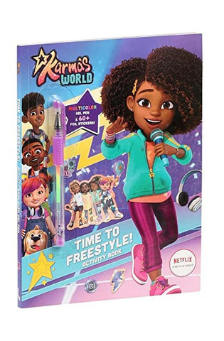 Image of Karma's World: Time to Freestyle! Activity Book