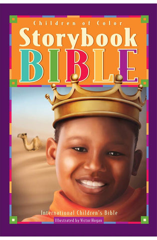 Image of Children of Color Storybook Bible (boy w crown cover)