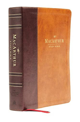 Image of NASB MacArthur Study Bible 2nd Edition Leathersoft Brown Comfort Print: Unleashing God's Truth One Verse at a Time