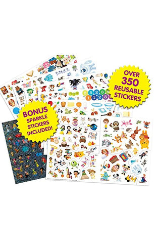 Image of Disney Baby Sticker Book Treasury - Activity Books for kids, 350 reusable stickers, 96 pages of fun