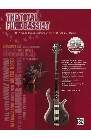 Image of The Total Funk Bassist: A Fun and Comprehensive Overview of Funk Bass Playing (The Total Bassist)