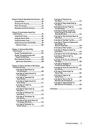Image of The Total Funk Bassist: A Fun and Comprehensive Overview of Funk Bass Playing (The Total Bassist)