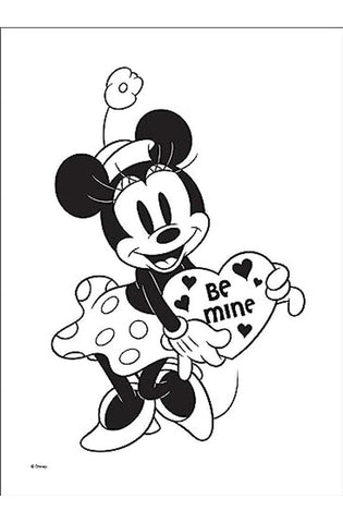 Image of Disney Minnie: Share the Love: Colortivity with Stickers
