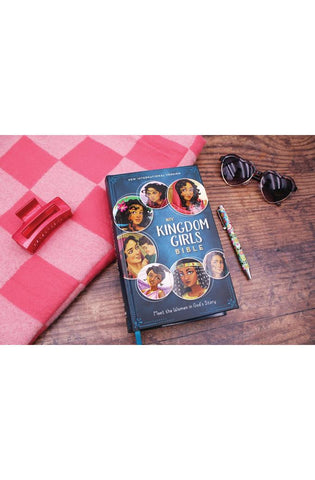 Image of NIV, Kingdom Girls Bible, Full Color, Hardcover, Teal, Comfort Print: Meet the Women in God's Story (Best Gift for Girls Ages 8-12 to Build Faith, Strength, and Character)