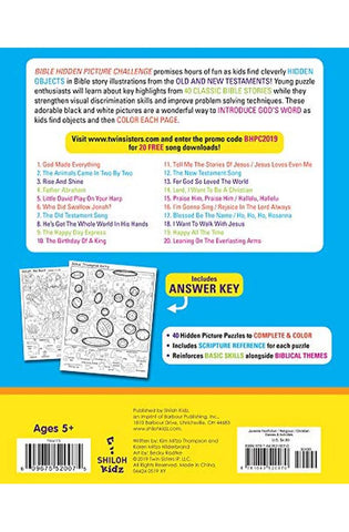 Image of Bible Hidden Picture Challenge