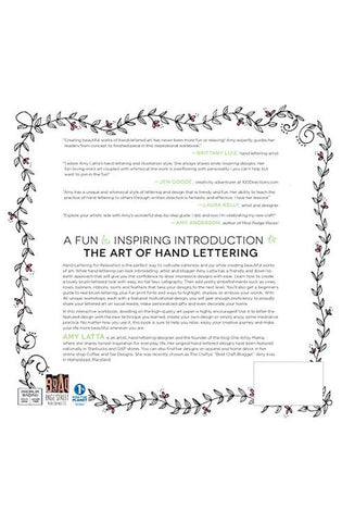 Image of Hand Lettering for Relaxation: An Inspirational Workbook for Creating Beautiful Lettered Art