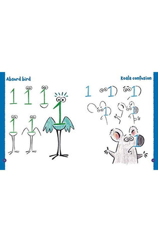 Image of Drawing Cartoons from Numbers and Letters