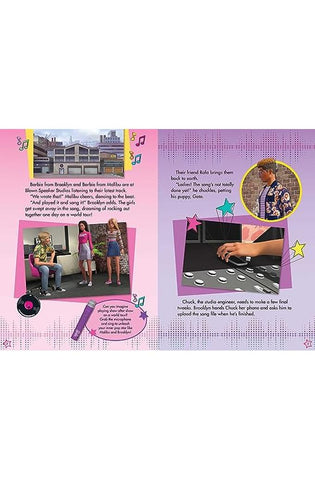 Image of Barbie: It Takes Two: Superstars on the Case! (Book with Microphone)