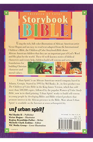 Image of Children of Color Storybook Bible (new cover w girl& camel)