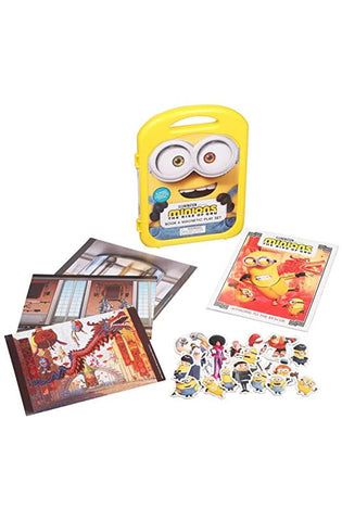 Image of Minions: The Rise of Gru: Book & Magnetic Play Set