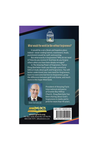 Image of THE AMAZING POWER OF FORGIVENESS BY DOUG BATCHELOR