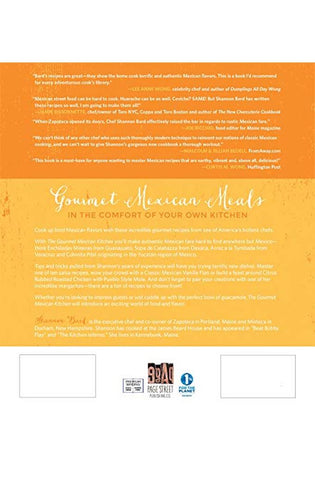 Image of The Gourmet Mexican Kitchen- A Cookbook: Bold Flavors For the Home Chef