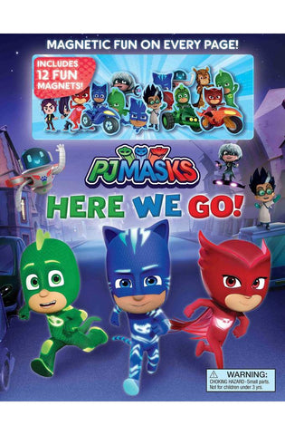 Image of PJ Masks: Here We Go! Magnetic Hardcover