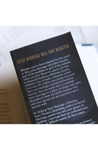 Image of Making Your Marriage a Fortress: Strengthening Your Marriage to Withstand Life's Storms