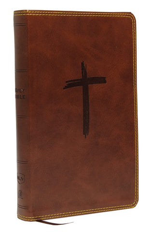 Image of NKJV Holy Bible for Kids Leathersoft Brown Comfort Print: Holy Bible New King James Version