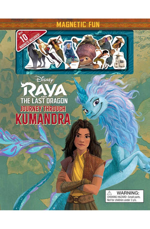 Disney: Raya and the Last Dragon: Journey Through Kumandra (Magnetic Hardcover)