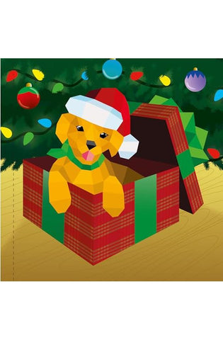 Image of Paint by Sticker Kids: Holly Jolly Christmas: Create 10 Pictures One Sticker at a Time! Includes Glitter Stickers
