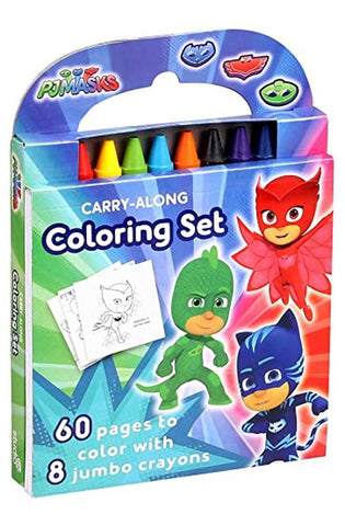Image of PJ Masks: Carry-Along Coloring Set