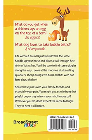 Image of Best Animal Jokes Ever: Jokes for Kids (Joke Books)