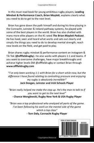 Image of The Book On How You Become A Pro Rugby Player: Develop Your Mental Strength, Play In The Zone, & Get Paid to Play