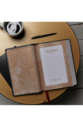 Image of KJV Holy Bible: Giant Print with 53,000 Cross References, Black Bonded Leather, Red Letter, Comfort Print: King James Version