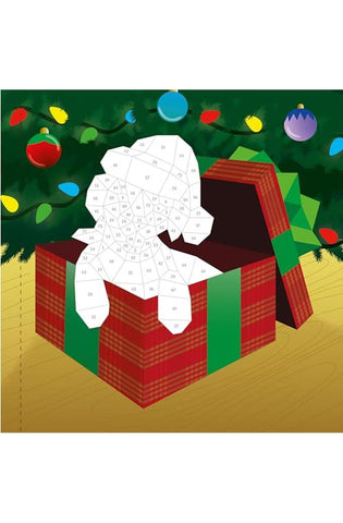 Image of Paint by Sticker Kids: Holly Jolly Christmas: Create 10 Pictures One Sticker at a Time! Includes Glitter Stickers
