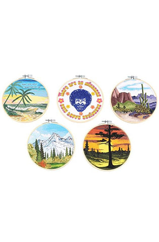 Image of Bob Ross Embroidery (Embroidery Craft)