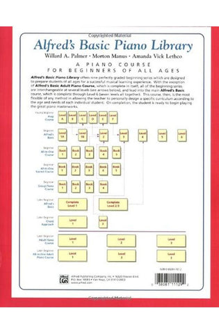 Image of All-in-One Course for Children: Lesson, Theory, Solo, Book 1 (Alfred's Basic Piano Library)