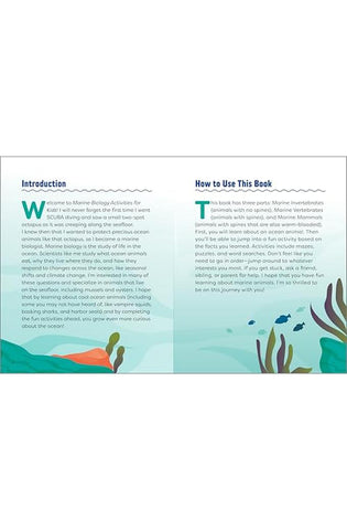 Image of Marine Biology Activities for Kids: Mazes, Word Searches, Crossword Puzzles, and More!