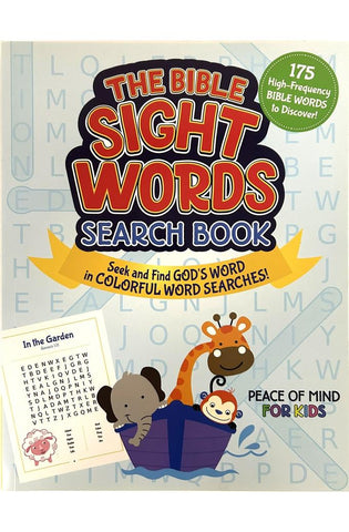 Image of The Bible Sight Words Search Book