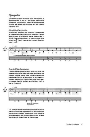 Image of The Total Funk Bassist: A Fun and Comprehensive Overview of Funk Bass Playing (The Total Bassist)
