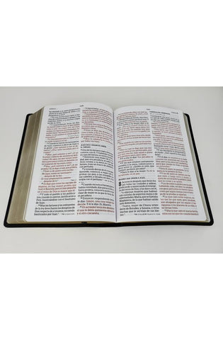Image of Biblia RVR 1960 Letra Grande Tamaño Manual Piel Fabricada Negro